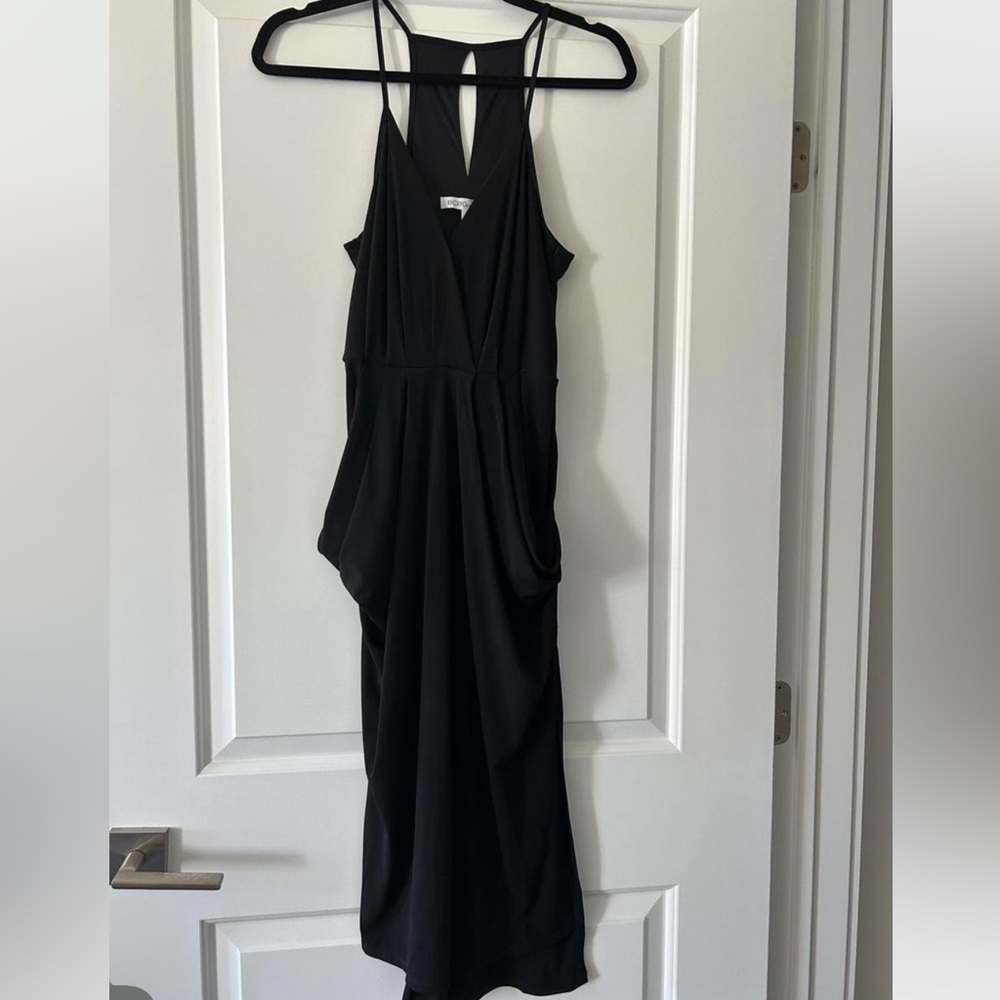BCBG Black Backless Dress
